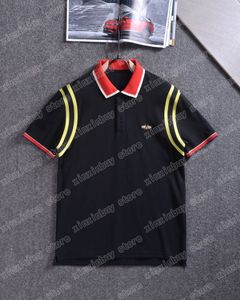 22SS Damen Designer T-Shirt T-Shirt Schultergurt Biene Kurzarm Mann Rundhalsausschnitt Streetwear Schwarz Grau Xinxinbuy M-3XL