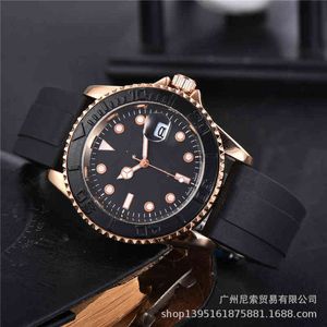 Rolesx Uxury Watch Date GMT Luxury Mens Mechanical Watch Y Boat M Alloy Tape Swiss Es Brand Wristwatch AS5Q