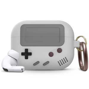 Klassiska retro -spel hörlurar tillbehör spelare pojke silikon skyddande fodral för Apple Airpods 3 Pro Cases Game Handheld Console Funda Shell Men Cover