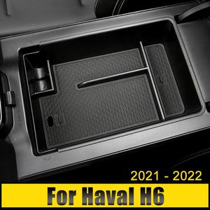 Auto Organizer Zentrale Konsole Armlehne Box Lagerung Container Halter Tablett Für Haval H6 3th Gen 2022 Dekoration ZubehörAuto