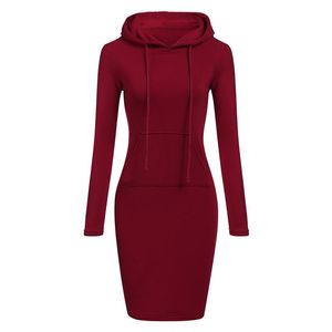 Felpe con cappuccio da donna Felpe invernali Abiti da donna con tasche Felpa pullover casual Manica lunga Felpa con cappuccio o-collo taglie forti