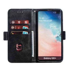 Ny Luxury Flip Vattentät Läder Plånbok Fodral för Samsung Galaxy J2 J3 J4 J6 J7 J8 Pro Prime 2017 2018 Shell Phone Cover Bag