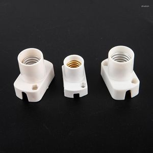 Lamphållare baser mini skruvbas E12 E14 E17 Supporto Holder glödlampa Socket Adapterlamp