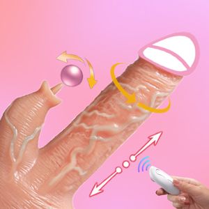 Masaż silikonowy wibrator duży wibrator dildo dla kobiet lizanie języka dildo dla kobiet z dildo z ssącą miseczka realistyczna penis masturbacja