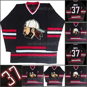 Nik1 40nik1 Tage Kevin Smith Fan Serie Bobhawks Hockey Jersey TV Jay och Silent Bobs hemliga stash tröjor broderi sys något nummer ditt namn