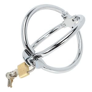 IKOKY Manette da polso incrociate Restraint Fetish Giocattoli sexy per donne SM Bondage Giochi per adulti Acciaio inossidabile con serratura