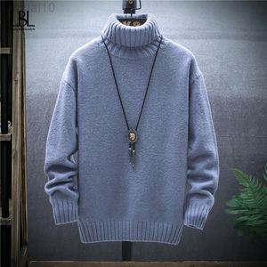 Winter Herren Casual Pullover Colt Kaschmir Pullover Männlich Langarm Harajuku Baggy Plus Samt Dicke Tiefe Pullover 2022 L220801