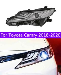 Head Lamp for Toyota Camry LED Headlight 20 18-20 20 Headlights Camry DRL Turn Signal High Beam Angel Eye Projector Lens