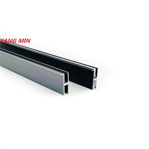 barra de alojamento de barra de barra de fábrica de 5 mm de largura de largura para cima e para baixo emissor de alumínio emissor de alumínio