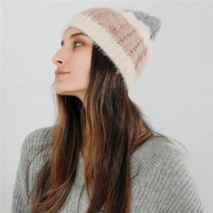 Fashionable Sweet Style Of Japan And Korea Is Student Autumn Winter Warm Joker Cap Female Beanie/Skull Caps Eger22