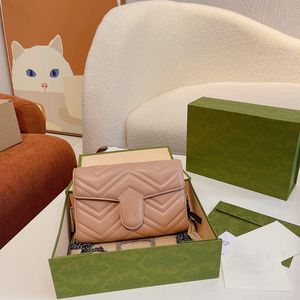 Borse designer borsette della moda puma top whiene con catene spesse confezione da sponnetto pacchetto di spalline da lettere designer