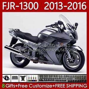 Carene OEM per YAMAHA FJR 1300 A CC FJR1300A FJR-1300 2013 2014 2015 2016 Carrozzeria 112No.89 FJR-1300A 2001-2016 anni FJR1300 13 14 15 16 Kit corpo moto Stock Color