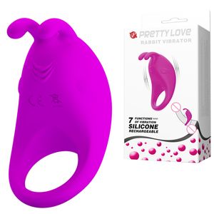 Pretty Love Sexy Products Vibrators Cock Anello Clitoristica Stimolazione Massaggio Delay Toys Penis For Men Toys for Woman