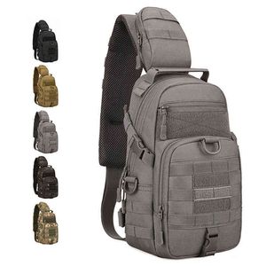 Protector Plus Tactical Sling Spead Pack Molle военный нейлоновый мешок для плеча мужчина мешка по бок с военным на открытом воздухе велосипедная сумка T220801