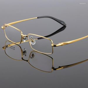 Full Rim Pure Titanium Eyeglasses Frame For Men Optical Glasses Prescription Eyewear Spectacles Alloy Fashion JDA3182 Sunglasses Frames