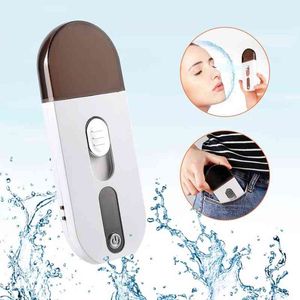 30ml Nano Face Steamer Profissional Spray facial hidratante Sprayer de névoa Mini USB umidifer portátil 220505