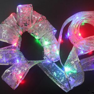 Strings Christmas LED Ribbon Light 5m Xmas Tree Double Fairy Lamp Colorful For Party Wedding Holiday DecorationLED StringsLED