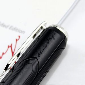 2022 New Luxury Limited Edition Unique Ballpoint Pen With Cathedral Architectural Style Engraved Pattern Stationery Office Black Writing Pens for best gift