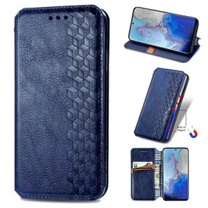 Slim Magnetic Leather Cover Stand Business Stage Flip Wallful Case dla Samsung S9 S10 S20 Plus S20 Ultra Samsung Note 20 Ultra / Pro