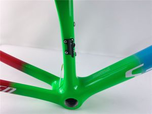 Wholesale race brakes resale online - 2022 NEW Champion UCI Fastest Race Road Bike Frame And Wheels Disc Brake Thru Axle mm Road Bicycle SL7 Carbon Frame