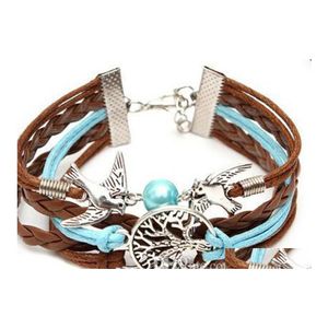 Charm Bracelets Straps Wrap Around Pseras Endless Charms Infinity Hjewelry Drop Delivery Jewelry Dhfqn