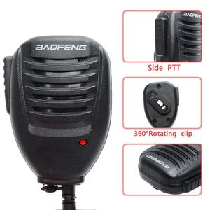 Baofeng Walkie Talkie Su Geçirmez PTT Omuz Hoparlör Mikrofon TYT UV-5R BF-888S UV-82 UV-13 ProTwo Yönlü Telsiz