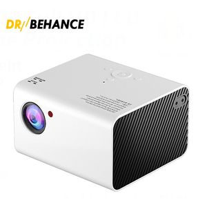 T10 Projektor LED 1920 * 1080p HD Android Keystone Correction Portable Home Theatre Movie Video Player Proyector