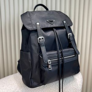 Großer Nylon-Rucksack für Herren und Damen, schwarzes Dreieck, Designer-Pack, Damen-Rucksack, Handtasche, Geldbörse, Designer-Tasche, Geldbörse, Handtasche 2208173