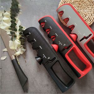 Sublimation Knife Sharpener 5 in 1 Adjustable Angle Black Red Kitchen Grinding Machine Professional Knife Scissors Sharpening Tools