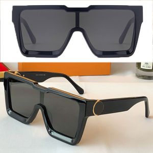 Męskie Okulary Damskie Okulary Z2190W Designer Moda Klasyczna Gruba Kwadratowa Rama Top z Metalowym Pasem Najnowsze Letnie Okulary przeciwsłoneczne Plaża Vacation Anti-UV400 Belt Box