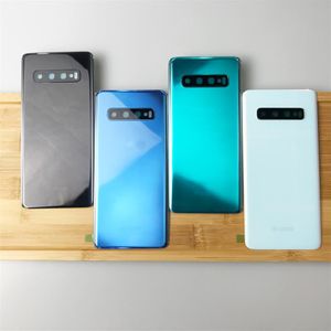 Wholesale original housing resale online - Back cover Glass for samsung Original Galaxy S10 S10e S10 Plus Battery Door Cover Housing Replacement260w