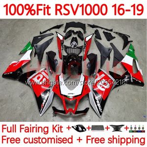 FATINAS DE OEM PARA APRILIA RSV4 RSV1000R RSV 1000 RSV-1000 R 16-19 BOLYWORK 162NO.2 RSV1000 R RR 16 17 18 19 RSV1000RR 2016 2017 2018 2019 Mold Body Green Red Green Green Green Green Verde