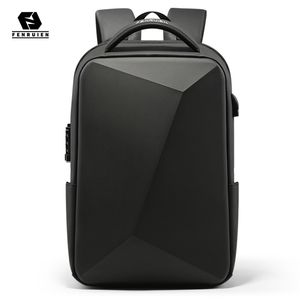 Fenruien Brand Laptop Backpack Antitheft Waterproof School Backpacks USB Charging Men Business Travel Bag Backpack Design 220812
