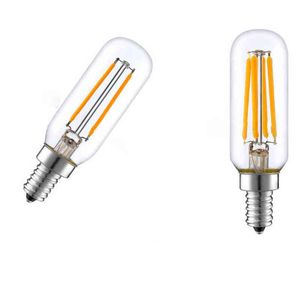 Edison Bulb E14 LED Light T25 4W 8W 12W Cooker Hood Filament Lamp Extractor Fan Bulb Warm White/White Lighting 220V H220428