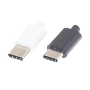 Inne akcesoria oświetleniowe 2PCS 5PCS 10PCS Type-C USB3.1 Złącza gniazdo Ogon 24 pinowy męski wtyczka zaciski elektryczne spawanie DIY kabel danych OGT