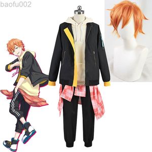 Anime costumes Cosplay Come Project Sekai Colorful Stage Vivid Bad Squad Nude Wig Accessories L220802