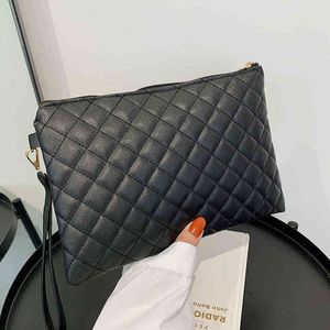 Bolsa de moda feminina feminina lazer embreagem de grande capacidade saco de envelope saco de proteção portátil 220617