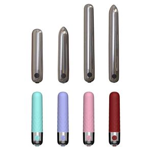 Massager Vibrator frequency charging Mini bullet vibrator all silica gel adult products women s Masturbator