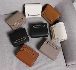 designerväskor stora 5A-kvalitetshandväskor Axelväskor Cross Body ever color Lyxig äkta läderväska smala plånböcker roulis handväska