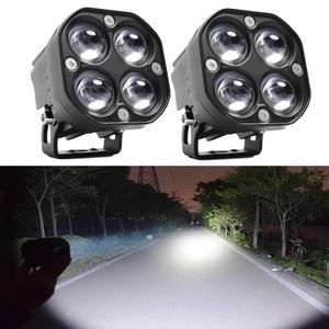 LED Work Light Lens Spotlight Barra 12V 24V para motocicleta carro 4x4 offroad atv raça de sujeira caminhão de caminhão de caminhão carro