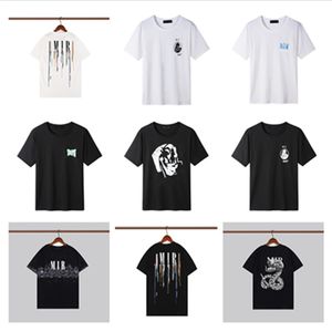 2022 NYA Dam Designer T-shirts för män Tryckta Mode T-shirt för män Bomull Casual T-shirts Kortärmade Lyxiga Hip Hop Streetwear T-shirts Hög kvalitet