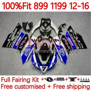 OEM Fairings for Ducati Panigale 899s 1199s 899-1199 12-16 Bodywork 164NO.41 899 1199 S R 12 13 14 15 16 899R 1199R 2012 2013 2014 2016 2016 Body Incection Black Blue