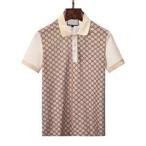 2022ss wiosna luksusowe włochy męska koszulka projektant koszulki polo główna ulica haft mały koń odzież z nadrukiem męska marka koszulka Polo