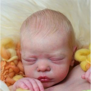 ADFO Reborn Doll Kits 19 Inches Romy Realistic Vinyl Unfinished Parts born Dolls Christmas Handmade Gifts LOL Doll For Girls 220621