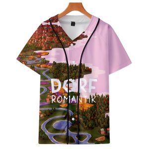 メンズTシャツのトレンドDorfromantik 3D野球Tシャツの女性/男性ファッションサマーショートスリーブTシャツストリートウェアカワイトップマンズ