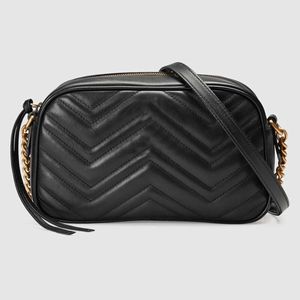 Women Bag Wavy Lines Camera Fashion Bags Woman Men's and Women's Designer Luxury Men Leather Shoulderbag Handbag Shoulder Handbags Quilted