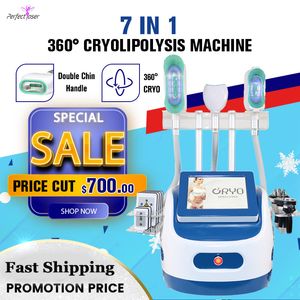 Cryolipolysis Fat Freeze Slimming 360 Cryo Fats Freezing Machine Laser Lipo Cavitation RF Body Contour Beauty Equipment