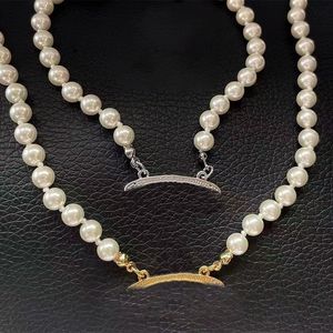 2022 New Fashionable Female Necklace Brand Hot Planet Saturn Pearl Satellite Clavicle Chain Punk Atmosphere