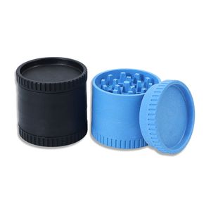 Grinder del fumo biodegradabile PE 56mm Degradabile Tobacco Eco 4 parti Layer Spice Plastic Herb Sigarette Smerigliatrici Crushher DHL