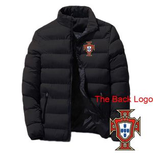 Men's Hoodies & Sweatshirts Men's Footballer Portugal Thicken Stand Collar Cotton Jackets Zipper Fashion Casual Warmer Outdoors Coats To